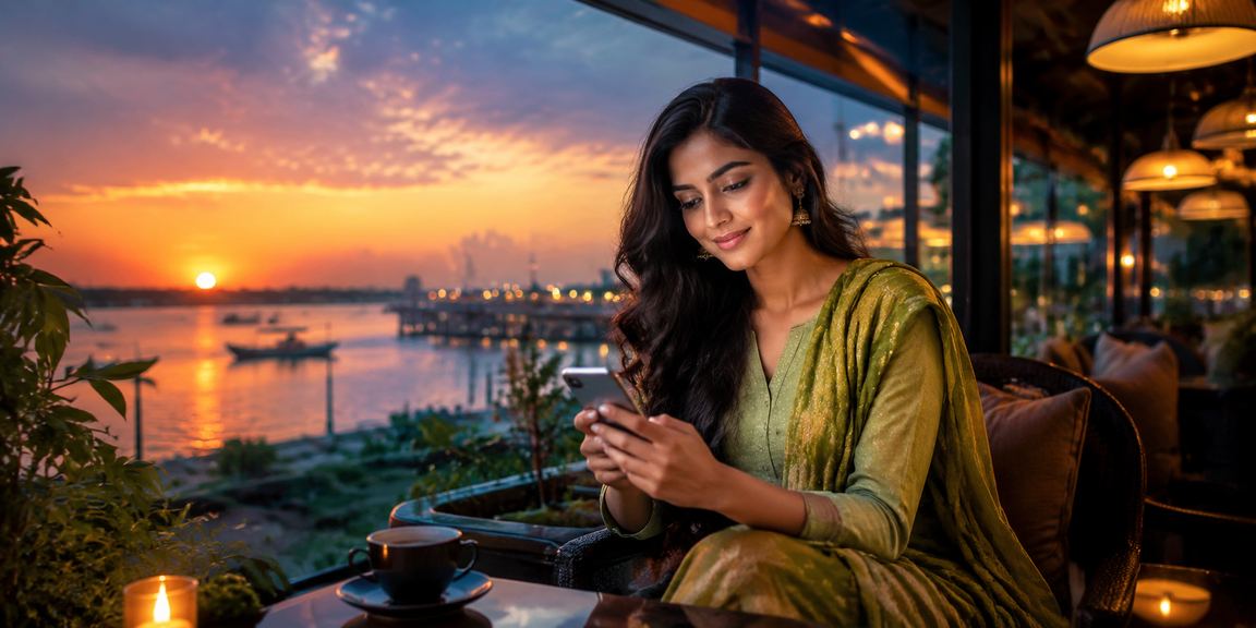 খুলনার চা-বাগানে মোবাইল পেমেন্ট ব্যবহারের দৃশ্য